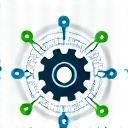 Icono de optimización de flujos de trabajo digitales